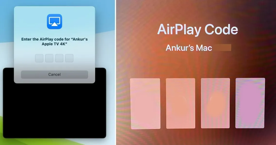 Как записать видео с экрана Apple TV 4 vvesty kod podtverzhdenyya