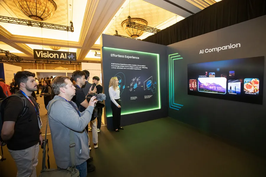 Samsung представляє лінійку телевізорів із Samsung Vision AI 9 Нова лінейка телевізорів із Samsung Vision AI. Джерело Samsung