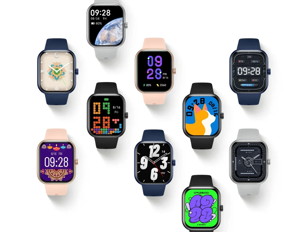 Недорогий смарт-годинник Xiaomi з моніторингом здоровʼя 4 redmi watch move czyferblat