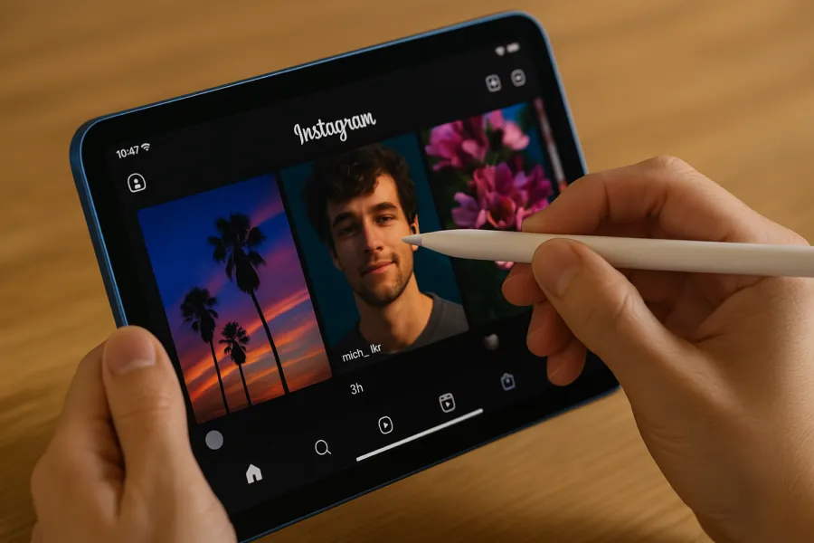 Невже Instagram адаптують до IPad? 