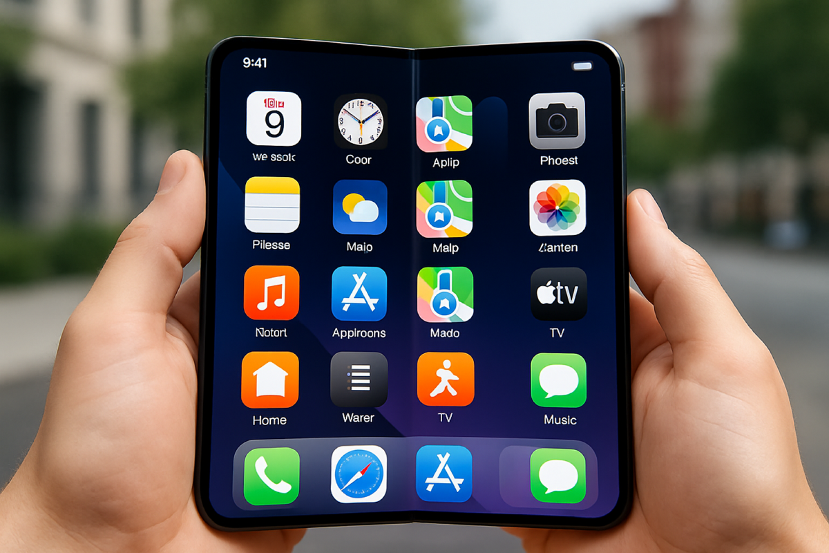 Apple готовит складной iPhone без видимой складки