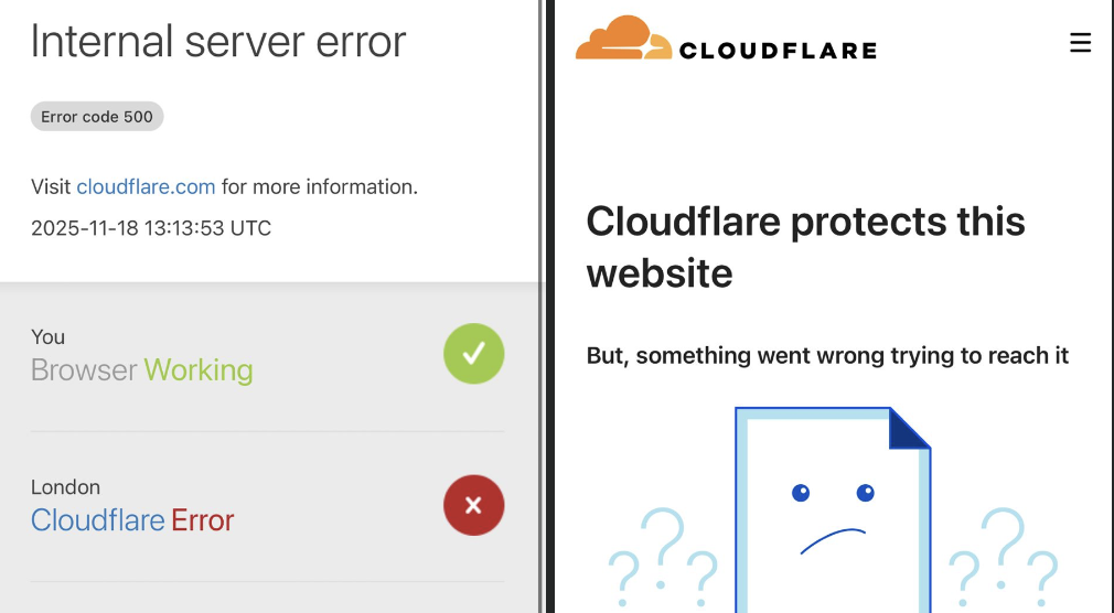 Cloudflare outage: how a single configuration error disrupted internet services worldwide 4 Как ошибка в одном файле Cloudflare вызвала массовый сбой в работе интернета