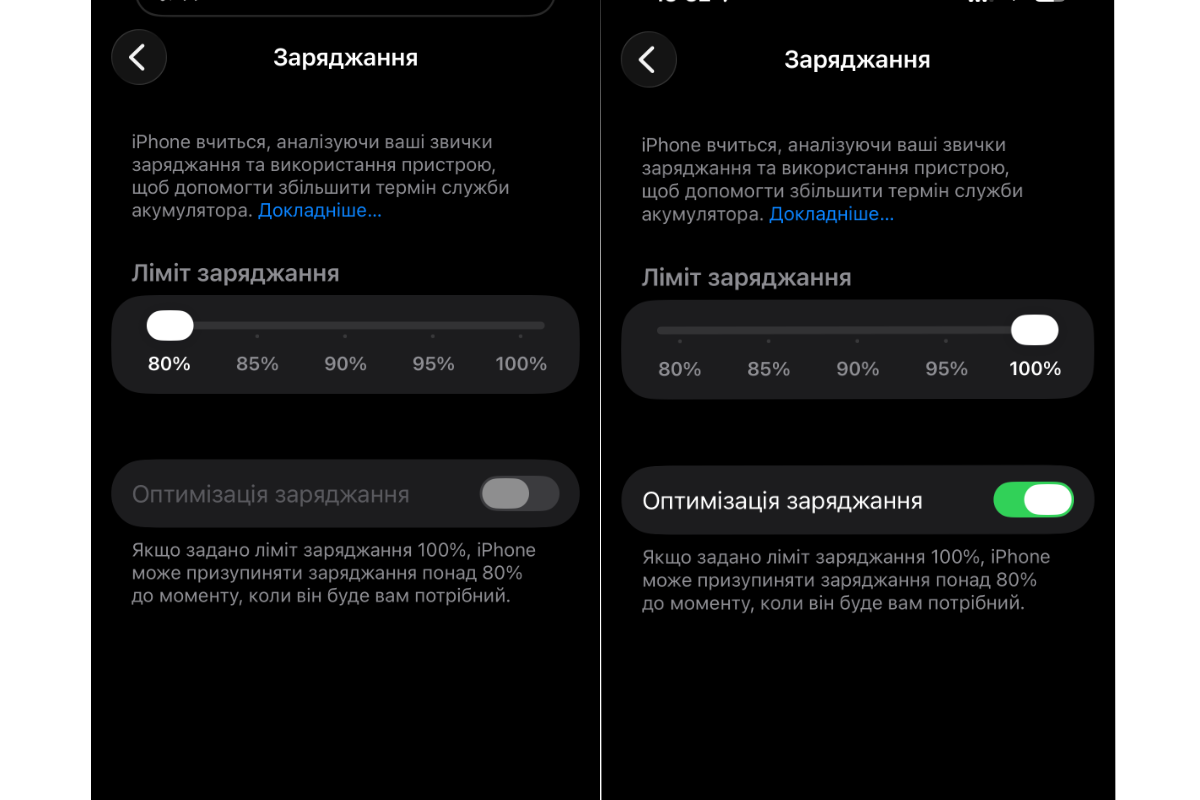 Як правильно заряджати iPhone: чи можна залишати на ніч і знімати з зарядки 2 Як правильно заряджати айфон. Фото Uitech