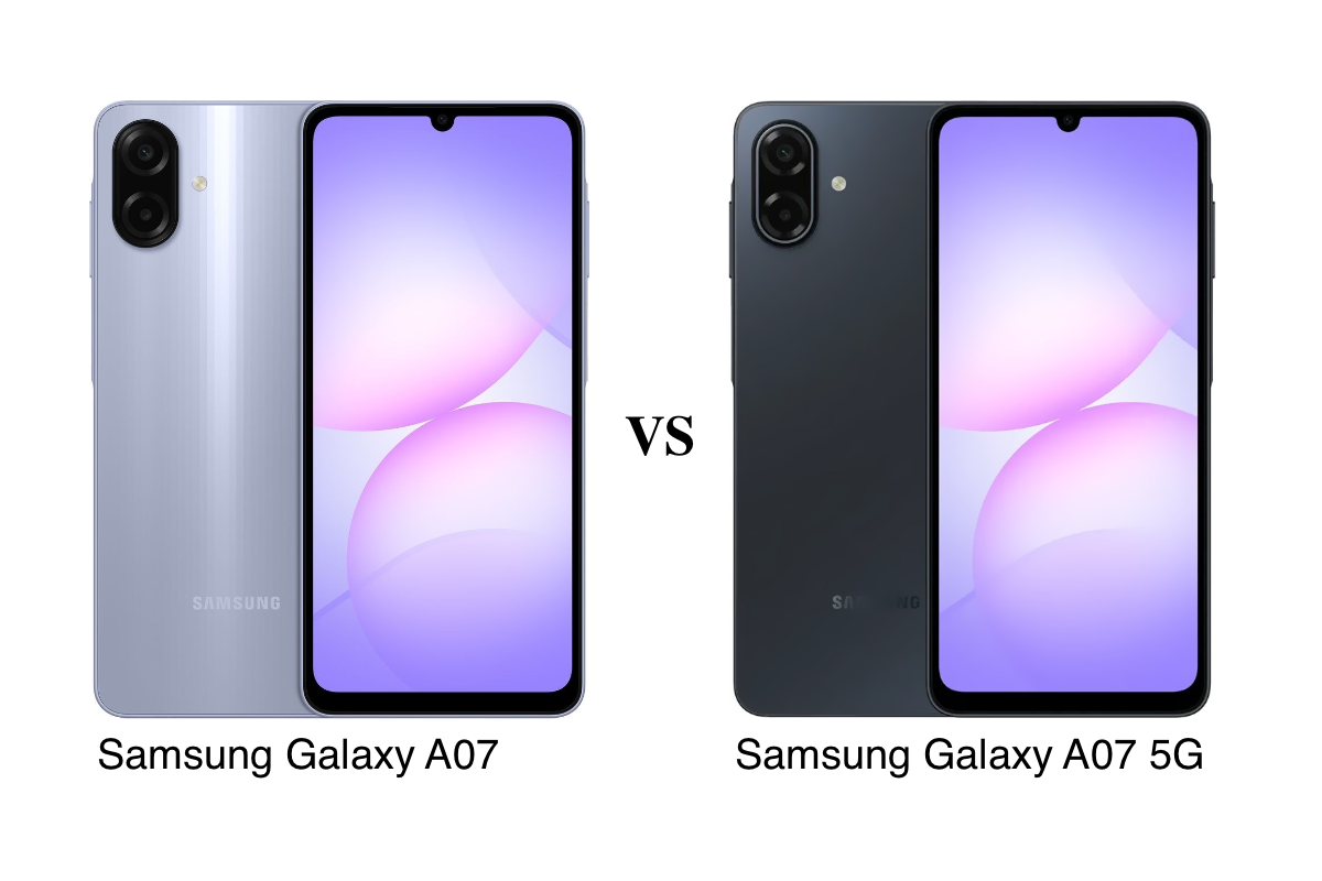 Samsung Galaxy A07 4G та A07 5G