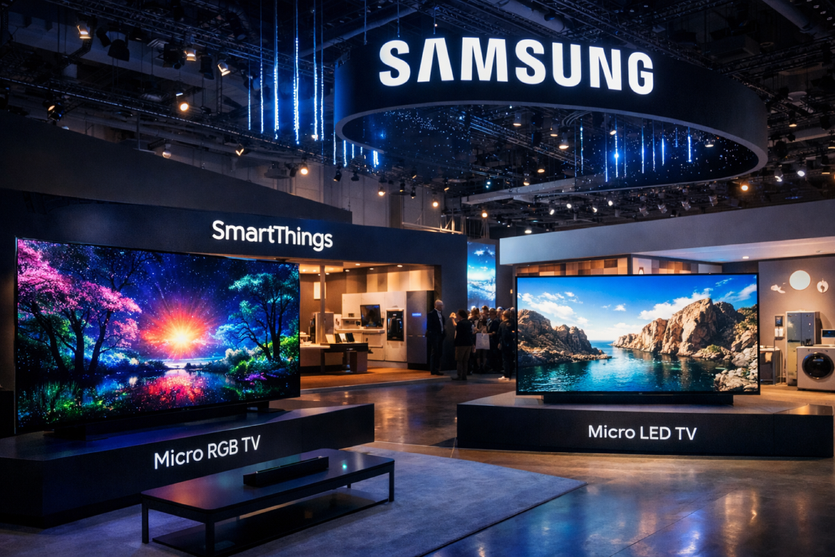 Samsung на CES 2026: чим може здивувати. ФОто ШІ