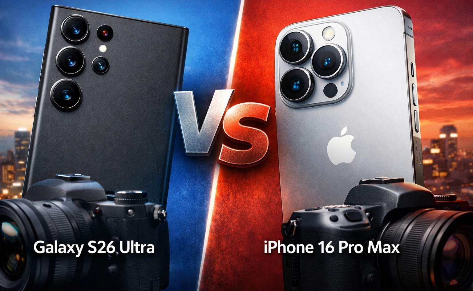 Galaxy S26 Ultra проиграл iPhone 16 Pro Max в тестах камер