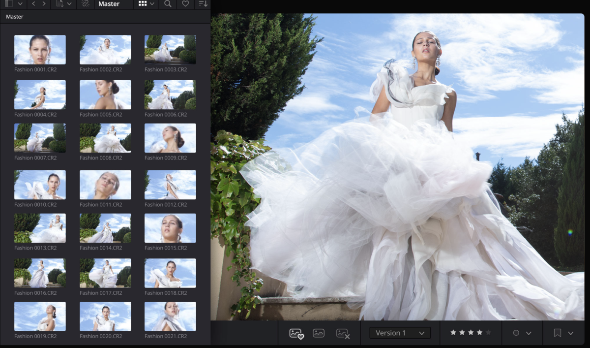 DaVinci Resolve 21 замінює Lightroom: огляд можливостей сторінки Photo 6 album