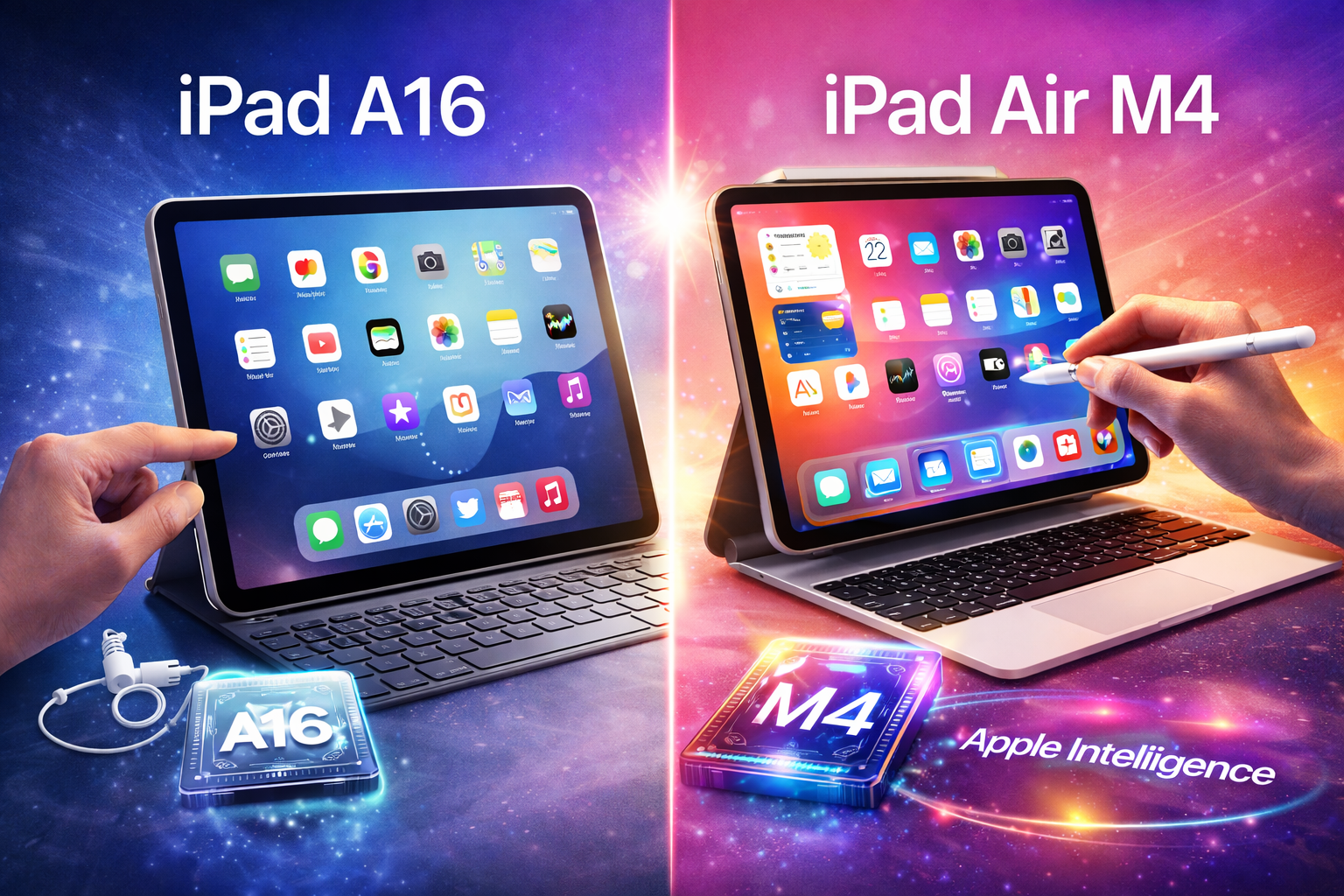 iPad 10 A16 или iPad Air M4: что лучше купить в 2026 году?