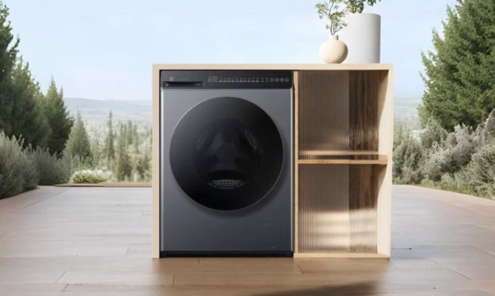 Xiaomi has released a Mijia washing machine with a 12 kg capacity: now you can even wash a tent 8 Xiaomi випустила стиралку на 12 кг: тепер вдома можна випрати навіть намет. Фото Xiaomi