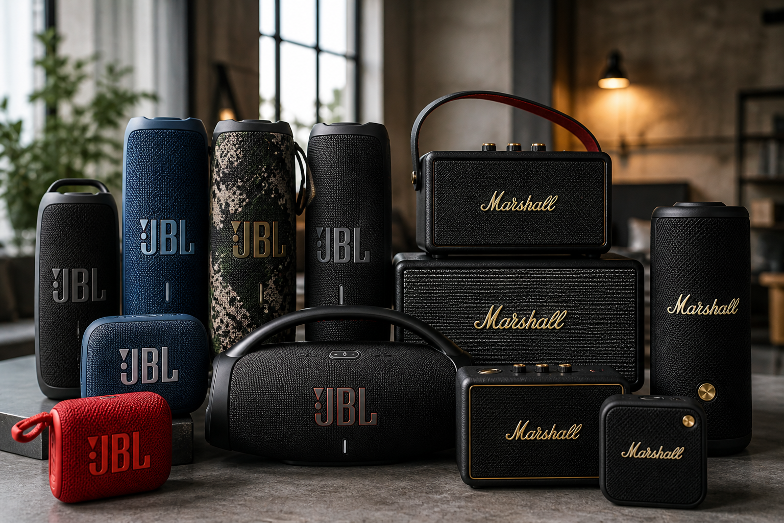 Marshall чи JBL: яку портативну колонку обрати у 2026 році