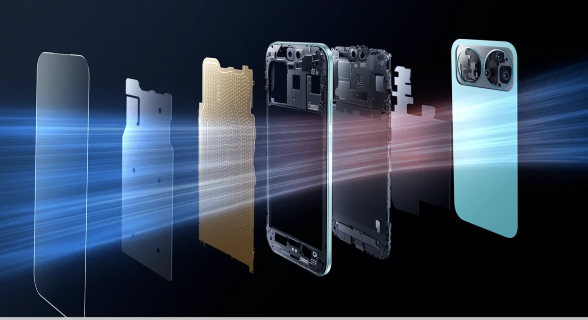 Ефект Huawei nova 16: технічні фішки, заради яких прагматики готові терпіти відсутність Google 3 HUAWEI nova 16 охолодження