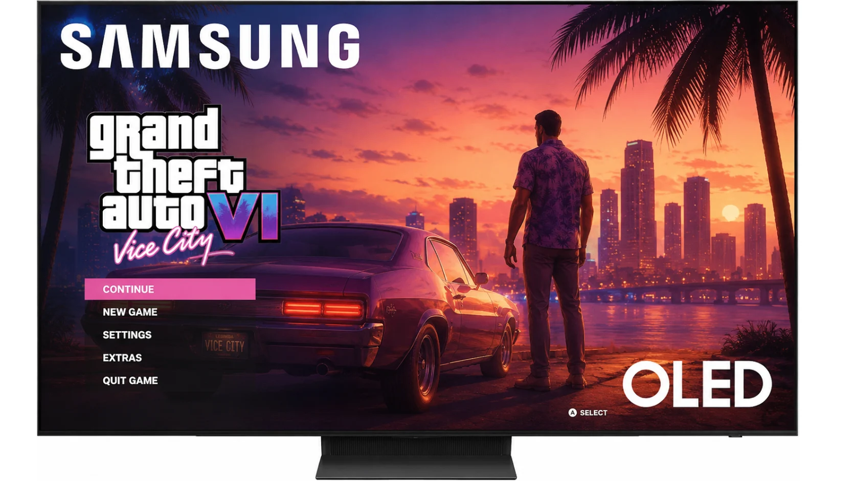 Samsung 77-Inch Class S90F Smart TV