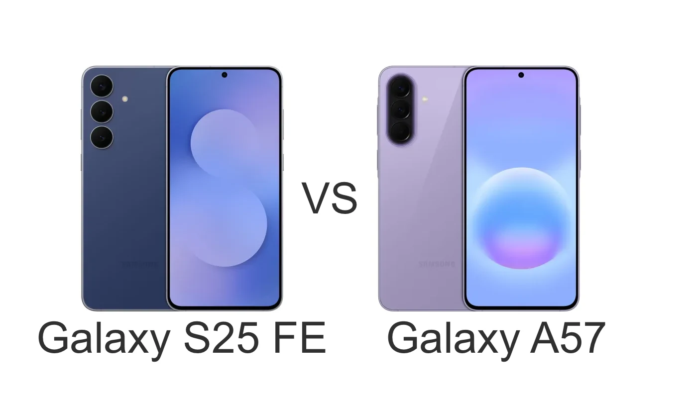 Samsung Galaxy A57 проти Galaxy S25 FE: експерти порівняли характеристики двох хітів