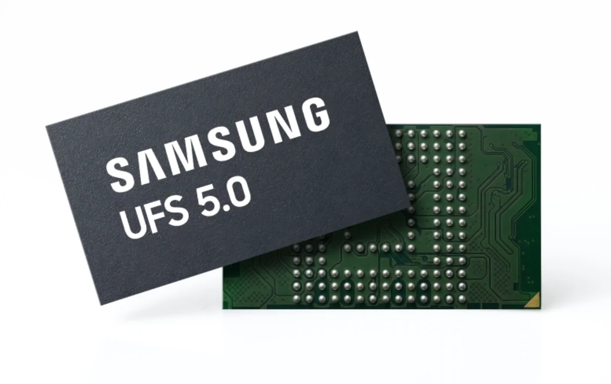 Ера мобільного ШІ без хмари: Samsung представила першу у світі пам’ять UFS 5.0